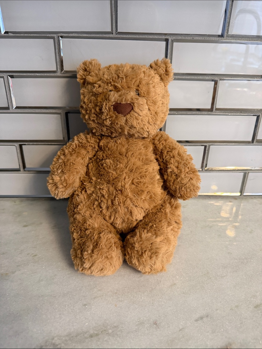 Jellycat Bumbly Bear Small 11” Brown Teddy Bear Plush NWOT